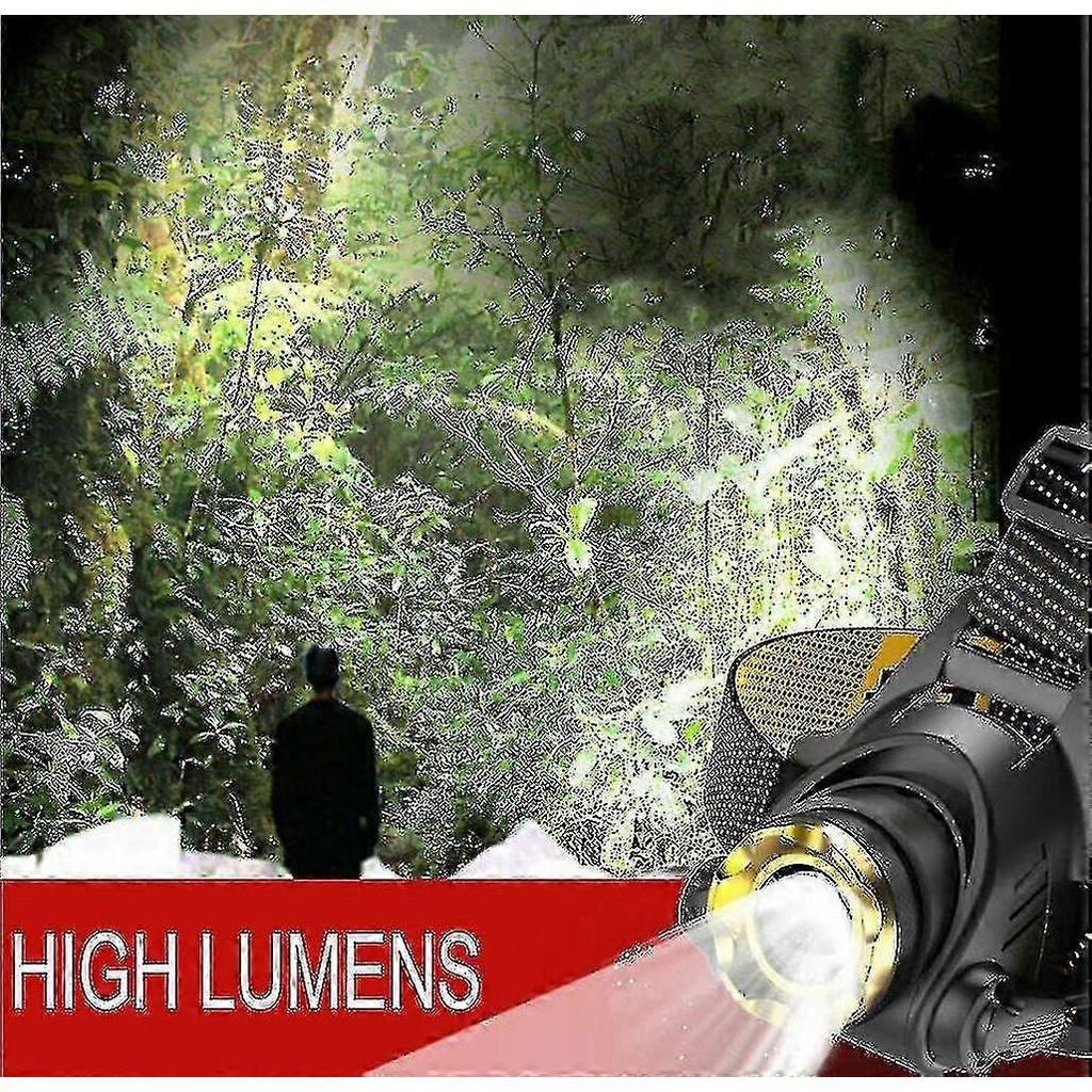 990000lm Led Headlamp Rechargeable Headlight 25-26