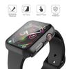 Стекло + чехол для Apple Watch, чехол серии 44/40/41/45/42/38 мм, аксессуар для iWatch, защитная пленка для экрана Apple watch 8 7 6 SE 5 3