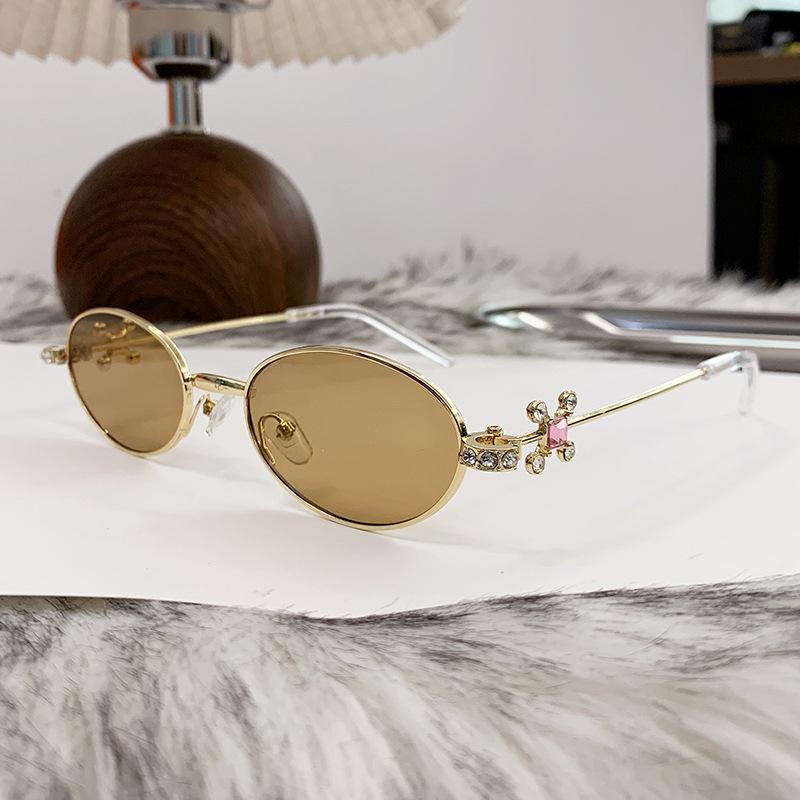 Fashion Style Women Eyeglasses Oval Shape Blue Light Blocking Women's Frame Glasses