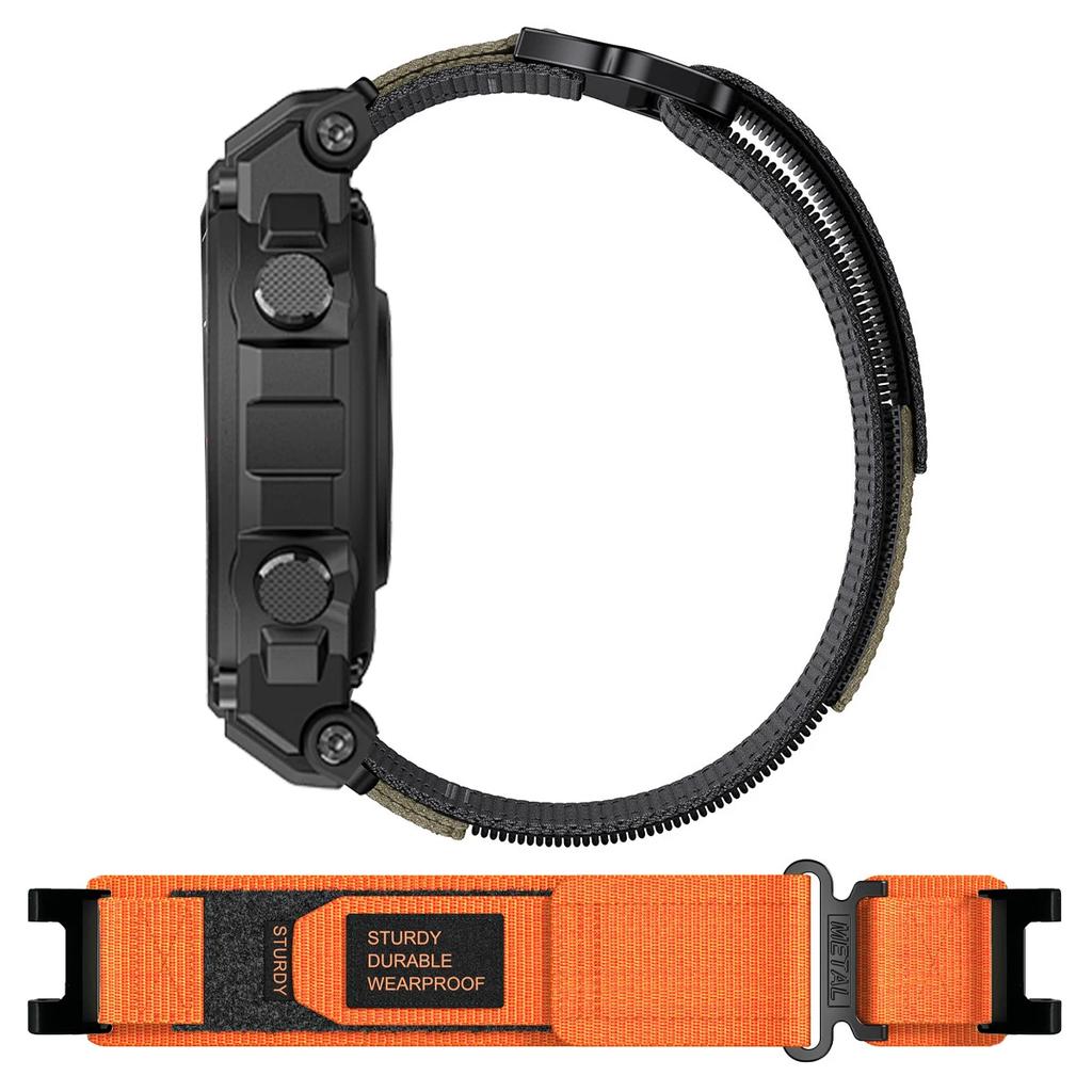 Нейлоновый петлевой ремешок для Huami Amazfit T-rex 2 3 Ultra Ремешок для часов Amazfit Trex Pro T Rex Tyrannosaurus Смарт-часы Спортивный браслет