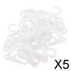 5x 50 штук 45 мм пластиковые подвесные для носков перчаток