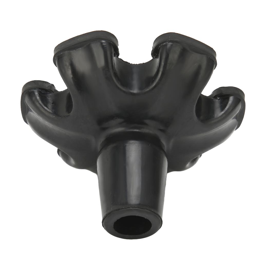 Наконечники трости 6-колонный дизайн нескользящие резиновые 19 мм наконечники костылей для трости для ходьбы и стрельбы