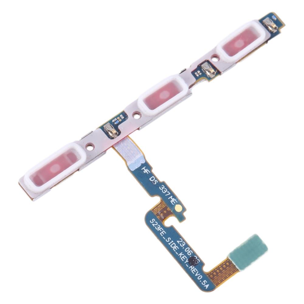 For Samsung Galaxy S23 FE S711 OEM Power On/Off and Volume Flex Cable Repair Part (Without Logo)