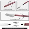 Model Craft Hand Saw Craft Tools Hand Model Saw Kit Hobby Craft Saw Hacksaw Tool Kit with 4 Craft Cutters for Handcrafted