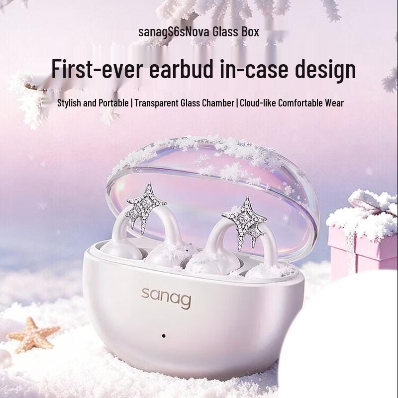 SANAG S6S Nova Bluetooth-наушники-клипсы для спорта