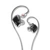 HIDIZS MS2 PRO Earphones Zinc Alloy Body & Synthetic Leather Panels Dual Magnetic 10.2mm Drivers (1DD+1BA) Hybrid Wired Earphones Triple Filter X