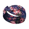 Женская мода Спортивная повязка на голову с 3D цветочным принтом, впитывающая пот, Дышащая быстросохнущая пляжная повязка для йоги для бега, шикарная нескользящая повязка на голову в виде тюрбана
