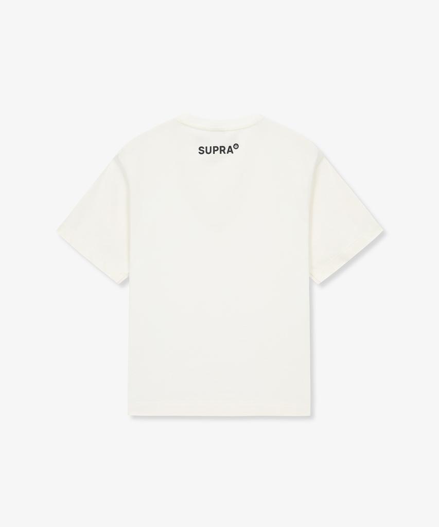 Женская футболка SUPRA с градиентом, короткий рукав (белый)