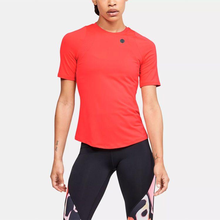 Under Armour Raglan Sleeve T Shirt Women's Red 1355583-628