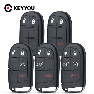 KEYYOU 2/3/4/5 Кнопочный Чехол-Оболочка для Умного Ключа Автомобиля Для Jeep Grand Cherokee Dodge Ram 1500 Journey Charger Dart Challenger Durango