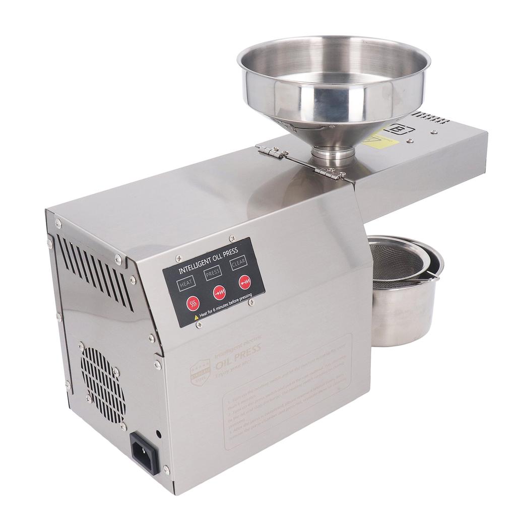 Бытовая коммерческая автоматическая маслопрессовая машина Автоматическая маслопрессовая машина Пресс для масла из ореховых семян
