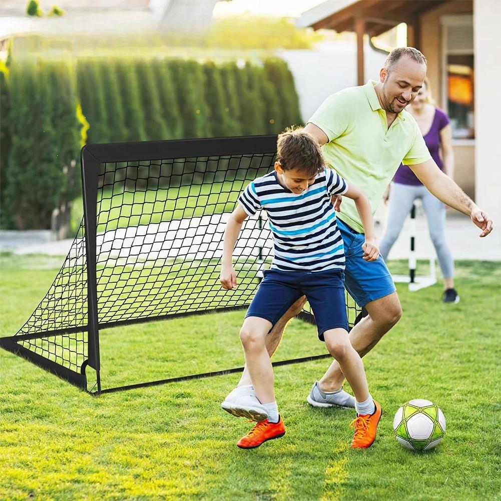 Portable Soccer Goals for Kids and Youth Folding Soccer Goal Pop Up Soccer Net with Carry Bag for Backyard Training Goal