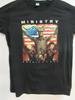 Винтажная футболка Ministry Band Amerikkkant Черная Унисекс Концертная S до 5XL MQ306 Унисекс Футболка