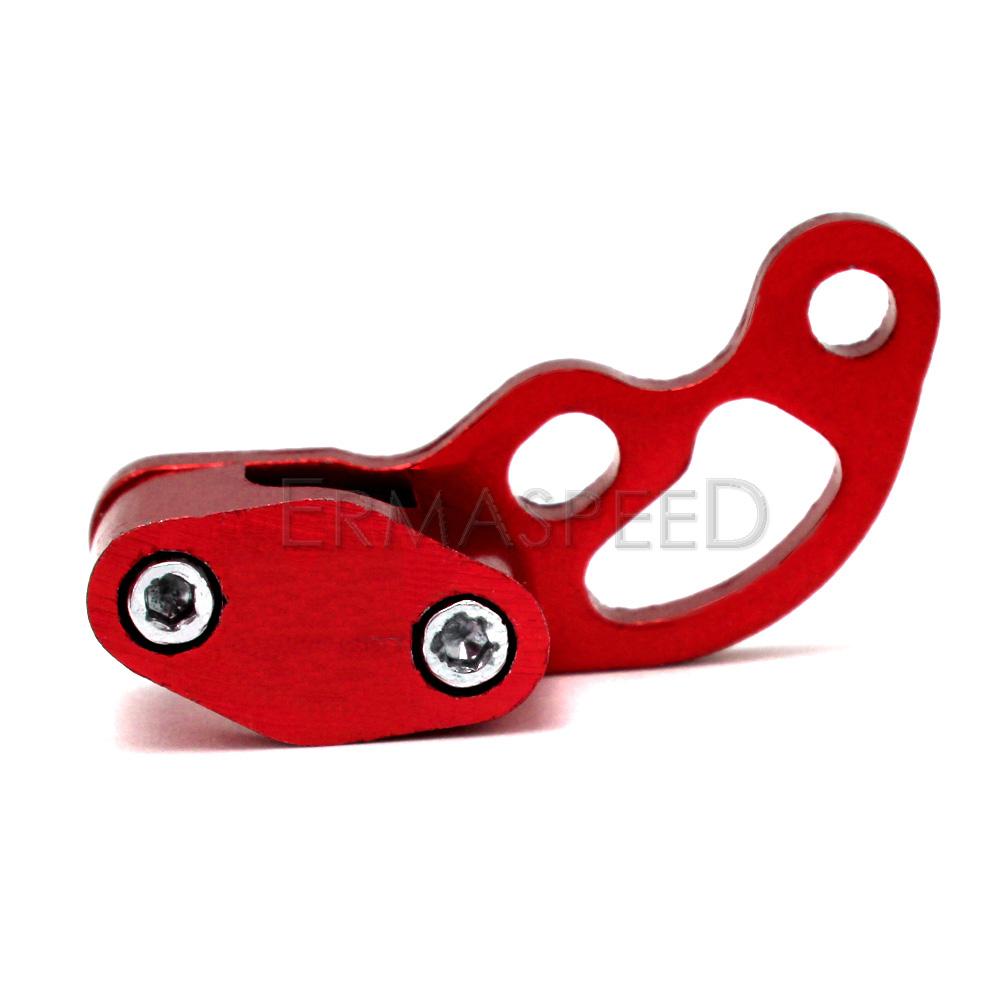 Алюминиевые зажимы для масляных трубок мотоцикла с ЧПУ, универсальные аксессуары для мотоциклов, модифицированный зажим для тормозного троса для