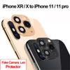 Наклейка-обманка на объектив камеры Second Hand для iPhone Защитная пленка для экрана iPhone X / XS Max Замена на iPhone 11 pro Max