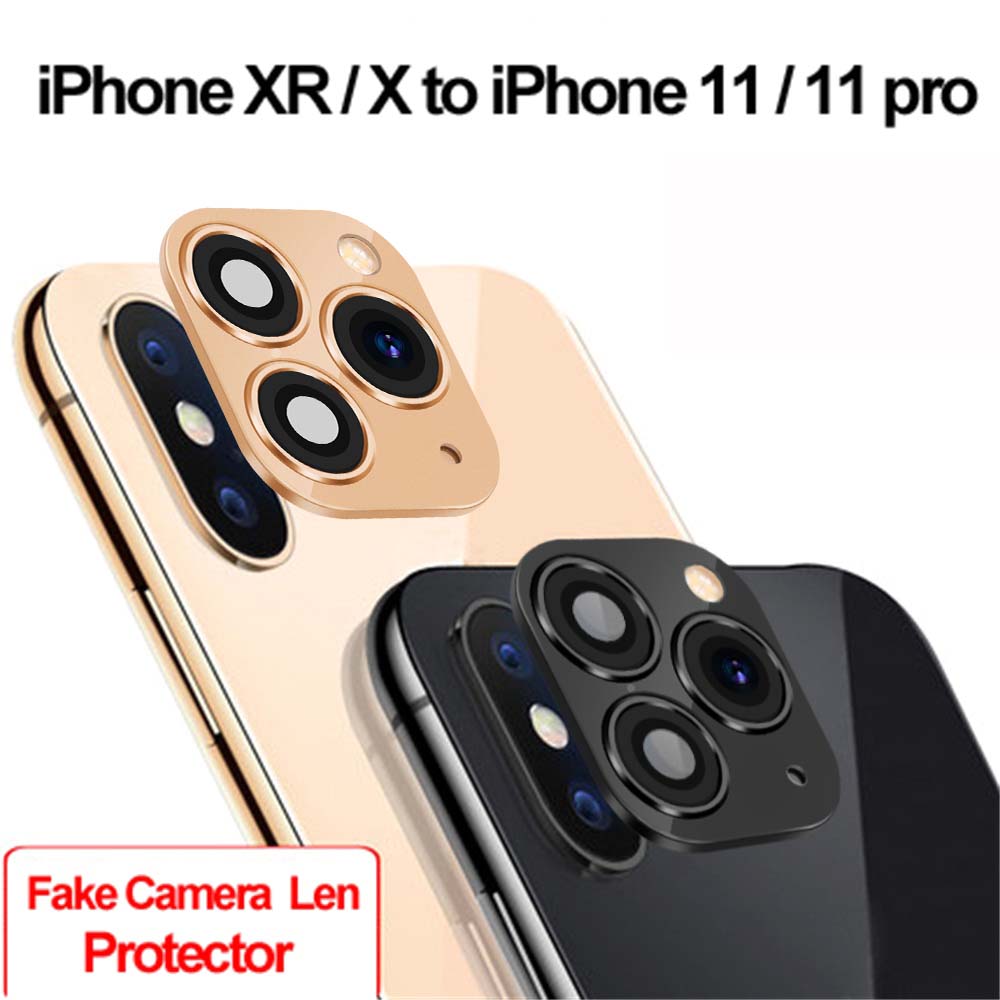Наклейка-обманка на объектив камеры Second Hand для iPhone Защитная пленка для экрана iPhone X / XS Max Замена на iPhone 11 pro Max