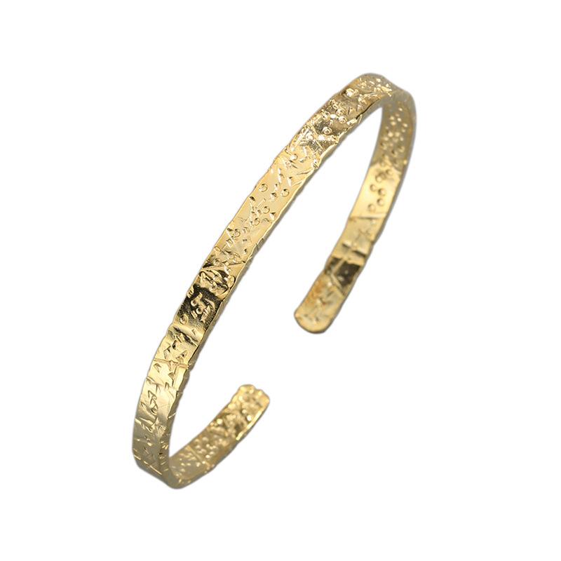 Trendy Minimalist Elegant Women Bangle Bracelet New Fashion Simple Cuff Jewelry For Daily Wear Gift