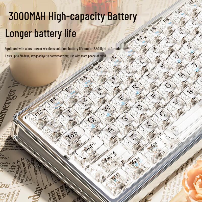 Qianxingzhe V82S RGB Tri-Mode Mechanical Keyboard