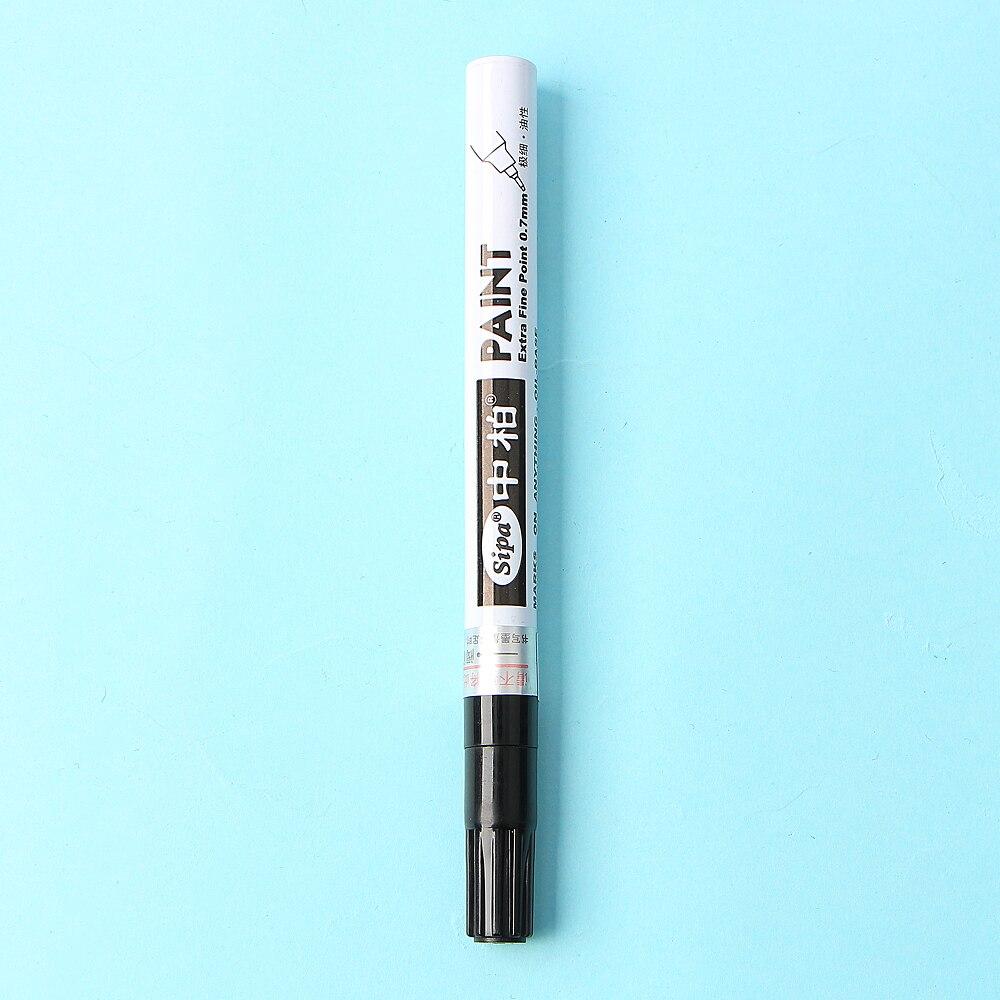 1 Pcs Metallic Marker 8 Colors To Choose 0.7mm Extra Fine Point Paint Marker Non-toxic Permanent Marker Pen DIY Art Marker