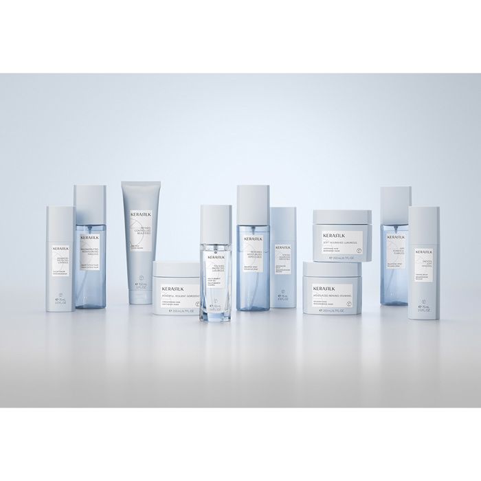 Soin sans rinçage - KERASILK - Curl Balm 50ml - Cheveux bouclés - Brillance naturelle - Protection chaleur