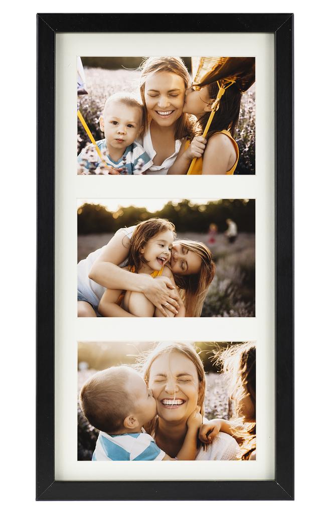 Photo Frame 15/15 Basic M044 Black 18X35 Cm