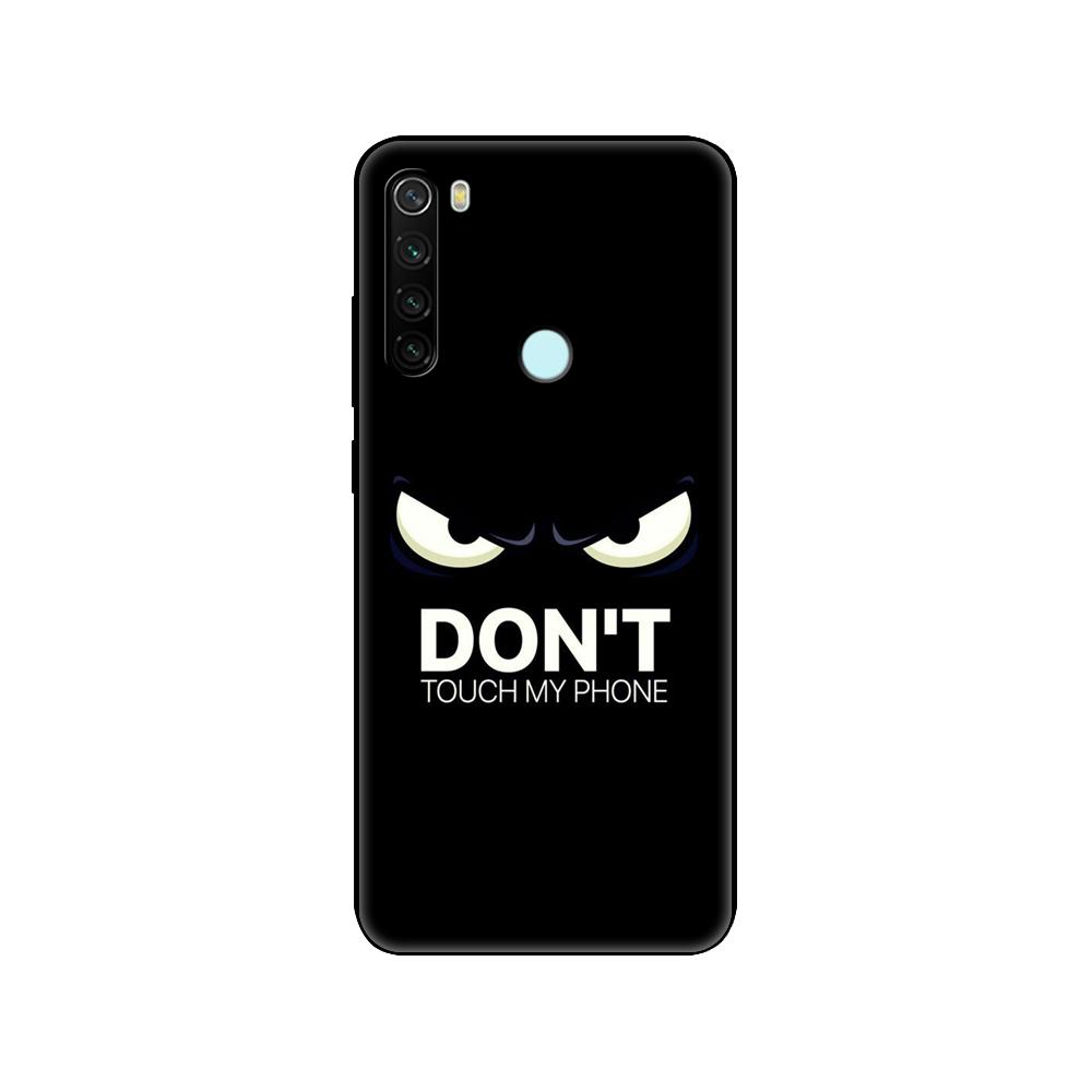 Чехол для xiaomi Redmi Note 8T, мягкий силиконовый чехол для xiaomi Redmi Note 8, чехол T Fundas для Redmi Note 8 PRO, черный чехол из ТПУ