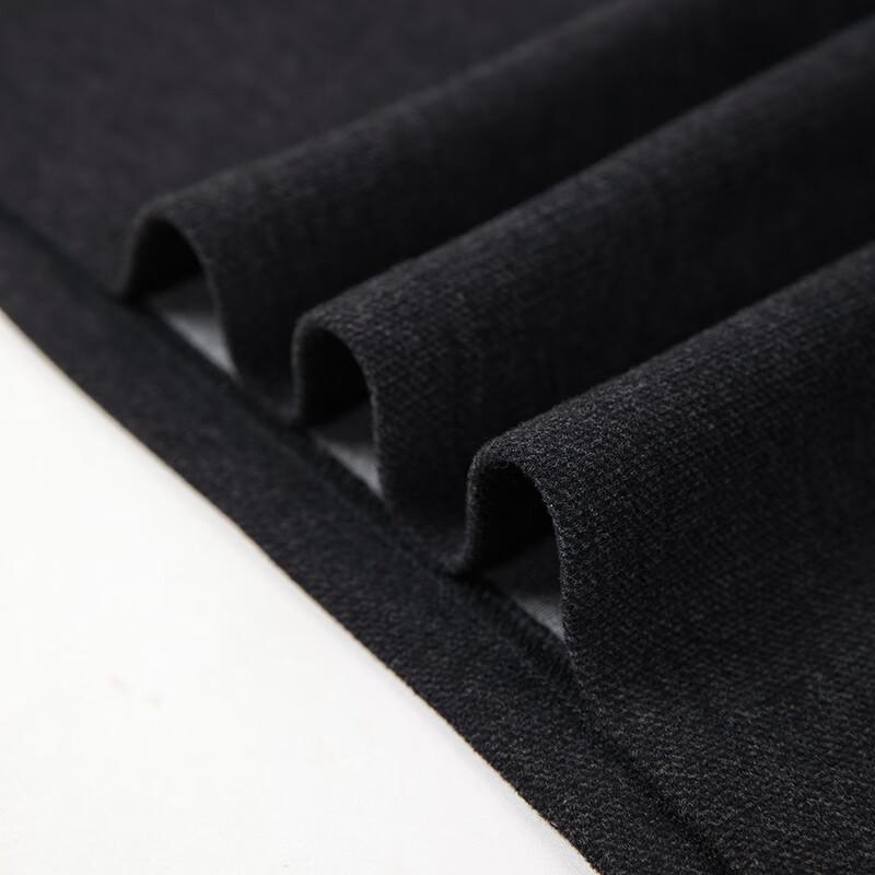 MiiOW Men's V-Neck Faux Two-Piece Warm Long Sleeve Tee