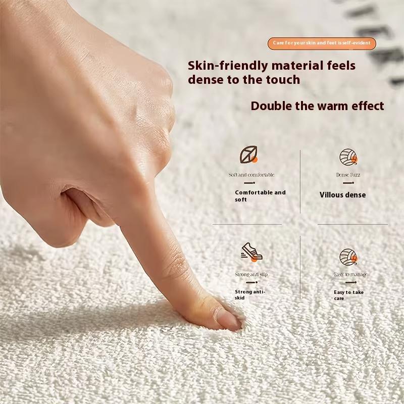 Ins Wind Star Butterfly Carpet Soft Non-shedding Long Strip Bedside Rug Bay Window Pad Corridor Floor Mat Home Decor