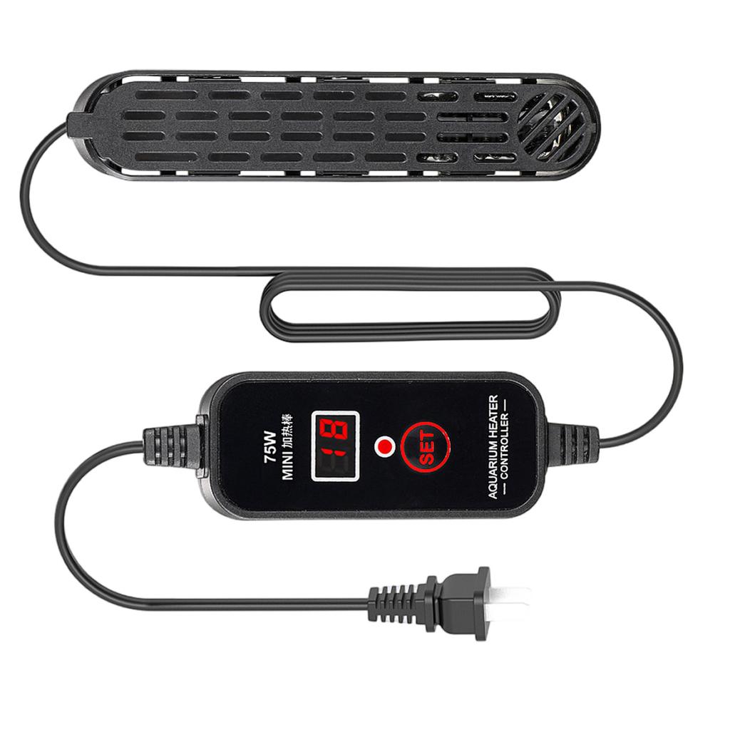 Аквариумный нагреватель Точный контроль температуры Автоматическое отключение Низкое потребление воды Нагревательное устройство для аквариумов с рыбами и черепахами