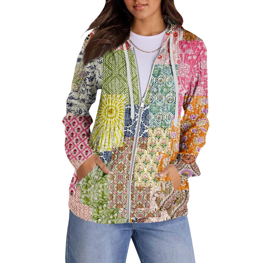 Hoodies For Women Trendy Tops Casual Fall Fashion Long Sleeve Sweatshirt With Pockets Pullover Lightweight