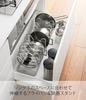 Yamazaki 3965 Выдвижной держатель для крышек и сковородок под раковину