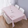 Dining Tablecloth Waterproof Protective PEVA Dining Room Kitchen Table Protector Cover Home Decor for Party
