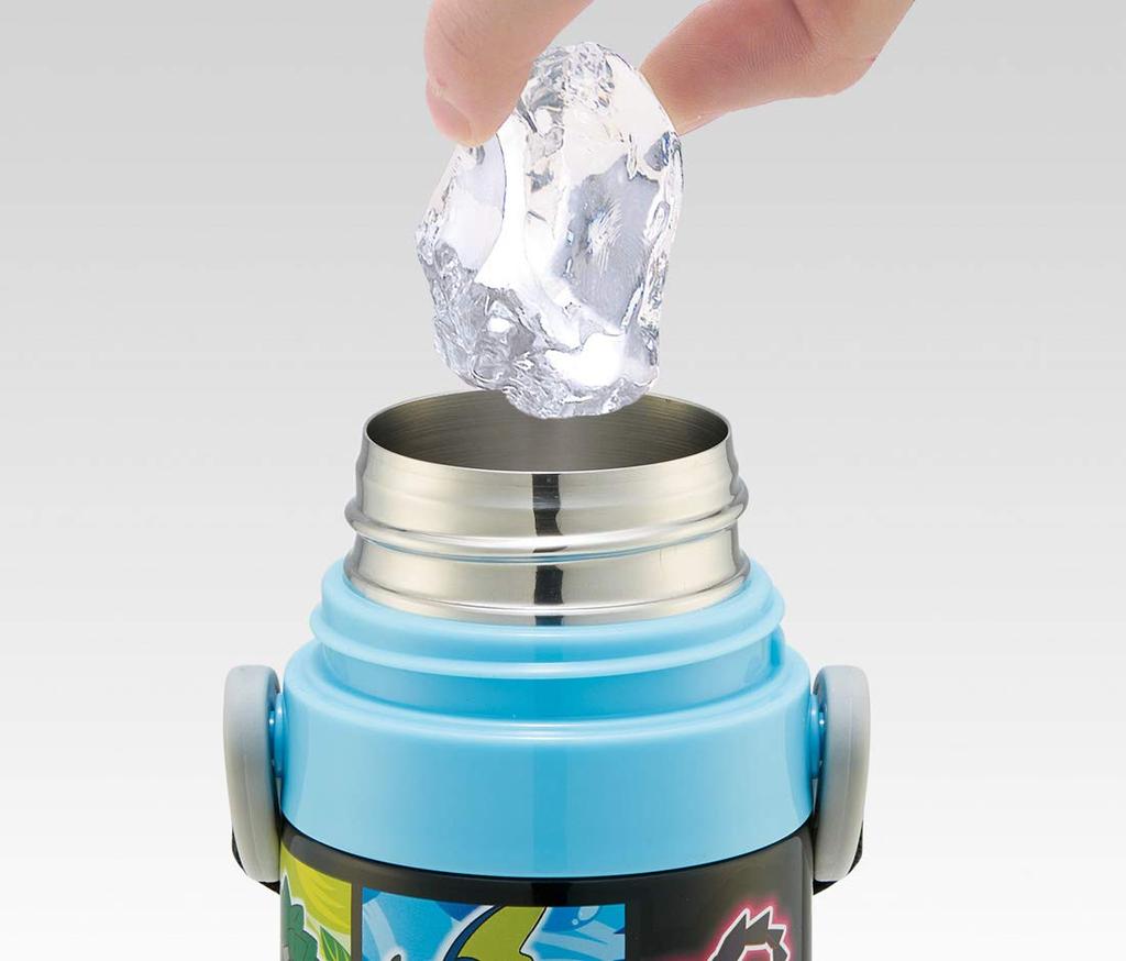 Skater Детская двухсторонняя бутылка для воды из нержавеющей стали с чашкой, Pokémon 21, 430 мл, SKDC4-A