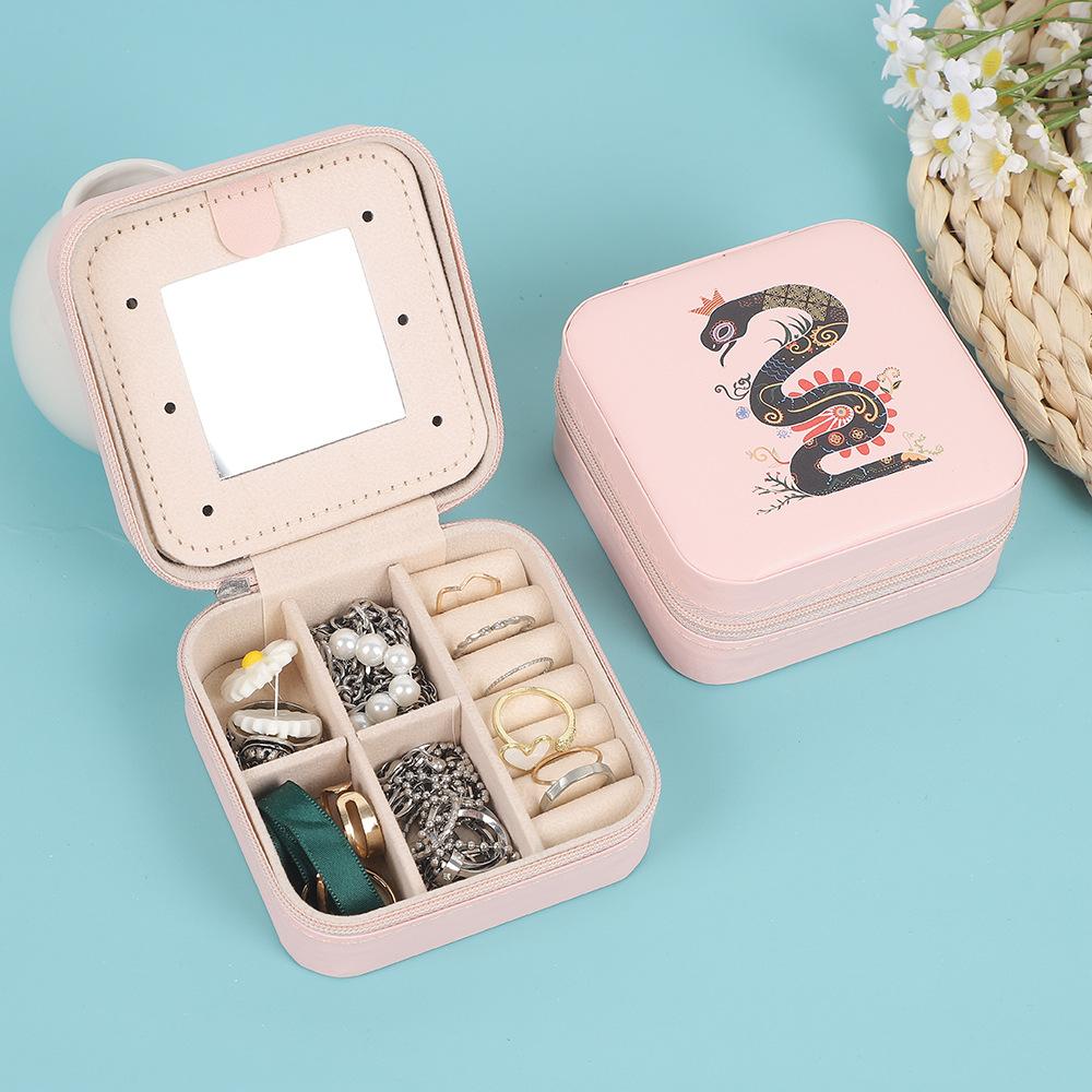 1011 New Design Portable Jewelry Box Storage Box Earring Box Ring Box Jewelry Box Hot Sale