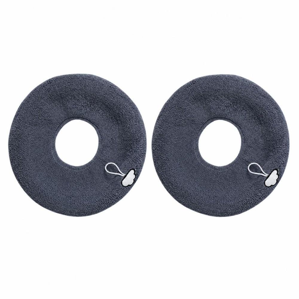 2 Pack Stretchable Toilet Seat Cushion Thick Toilet Seat Pad For Elongated Round Toilets