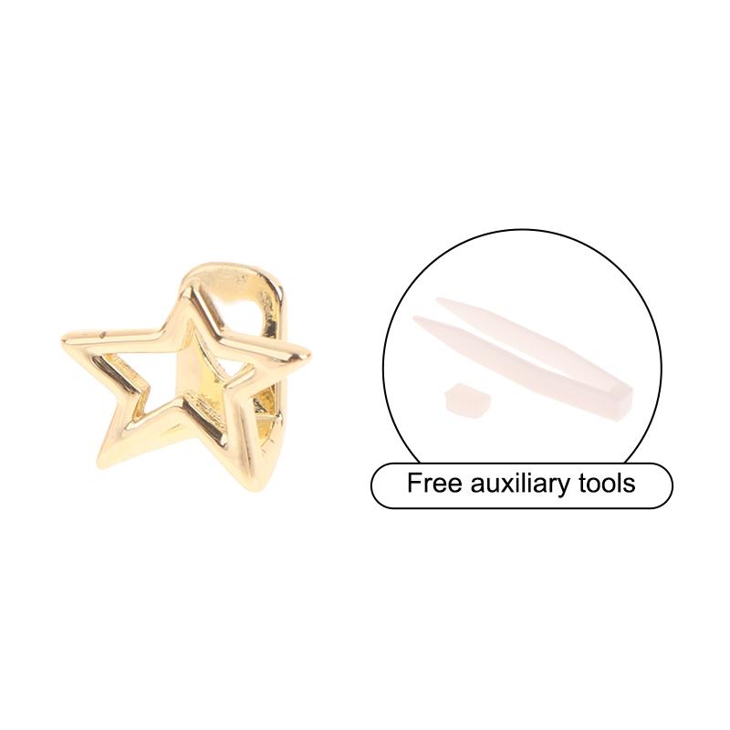 Хип-хоп одиночные зубные гриллзы колпачки для зубов панк металлический гриллз колпачки для косплея вечерние зубные гриллзы украшения для зубов