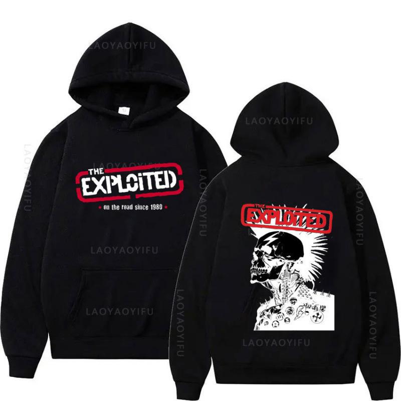 The Exploited Тема Мужская Одежда С Капюшоном Sh