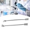 Double End Lab Sampling Spoon Spatula Stainless Steel 20cm 2 Pieces for Safe and Efficient Transfer of Materials in Labs