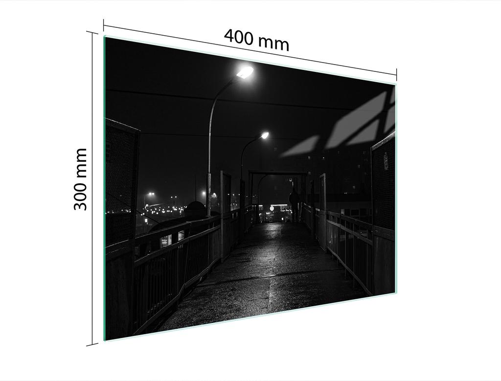 SZKLANA DESKA DO KROJENIA 40x30 ULICA