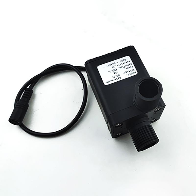 1/2" DC 12V 24V Высоковольтный Ультра-тихий Солнечный Водяной Насос 800л/ч Бесщеточный Двигатель Погружной Насос Циркуляционный Насос Разъем