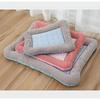 Cooling Pad Bed for Dogs Cats Puppy Kitten Cool Mat Pet Blanket Ice Silk Material Soft for Summer Sleeping Pink Blue Breathable