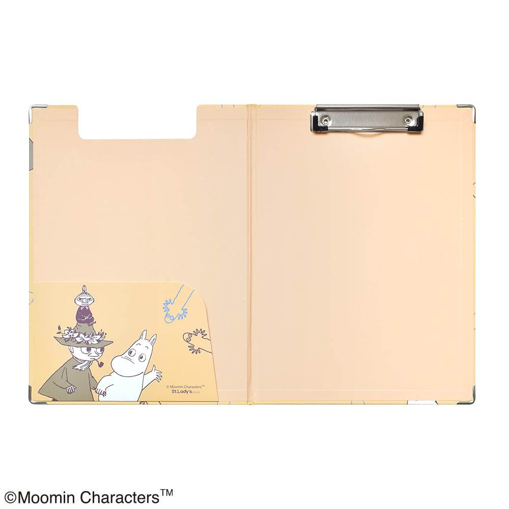 Moomin Brown Clipboard, Beige/Light [ST-ZM0170]