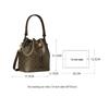 Tory Burch Кожаная кросс-боди сумка-ведро