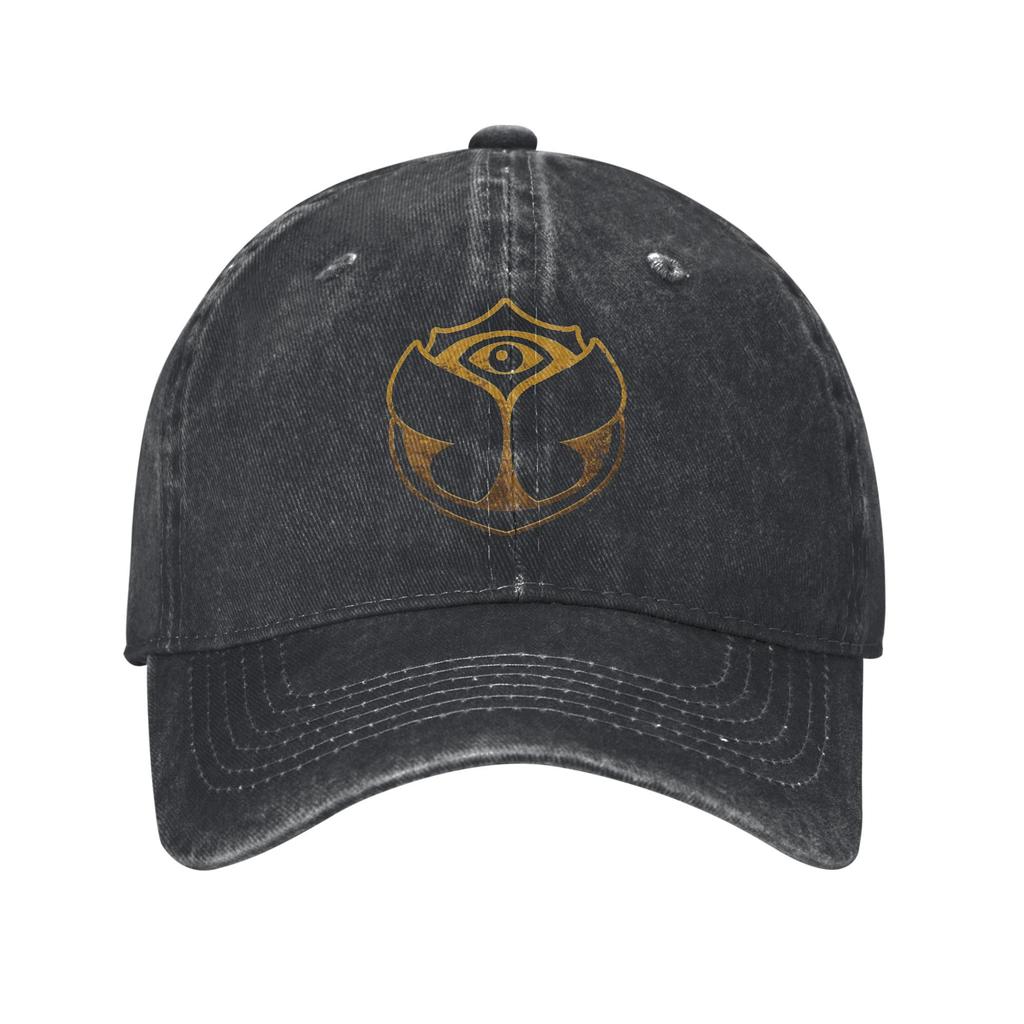 Tomorrowland Belgium 2025 Sun Baseball Cap Fitted Retro Unisex Women Washed Trucker Hat Print Tennis Skate Baseball Caps Gift