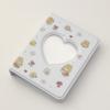 Cute Photo Album 3 Inch Love Heart Hollow Picture Storage Case Kpop Card Binder Name Card Book Photocard Holder 36 Pockets