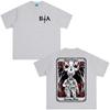 Hard Times Brothers in Arms Skeleton Printed Tshirt Unisex Women Clothing Summer Casual pure Cotton Short Sleeves T Shirts