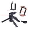 Mini Tripod Stand Support Holder Hand Grip Stabilizer with Smartphone Clip Bracket for iPhone 7