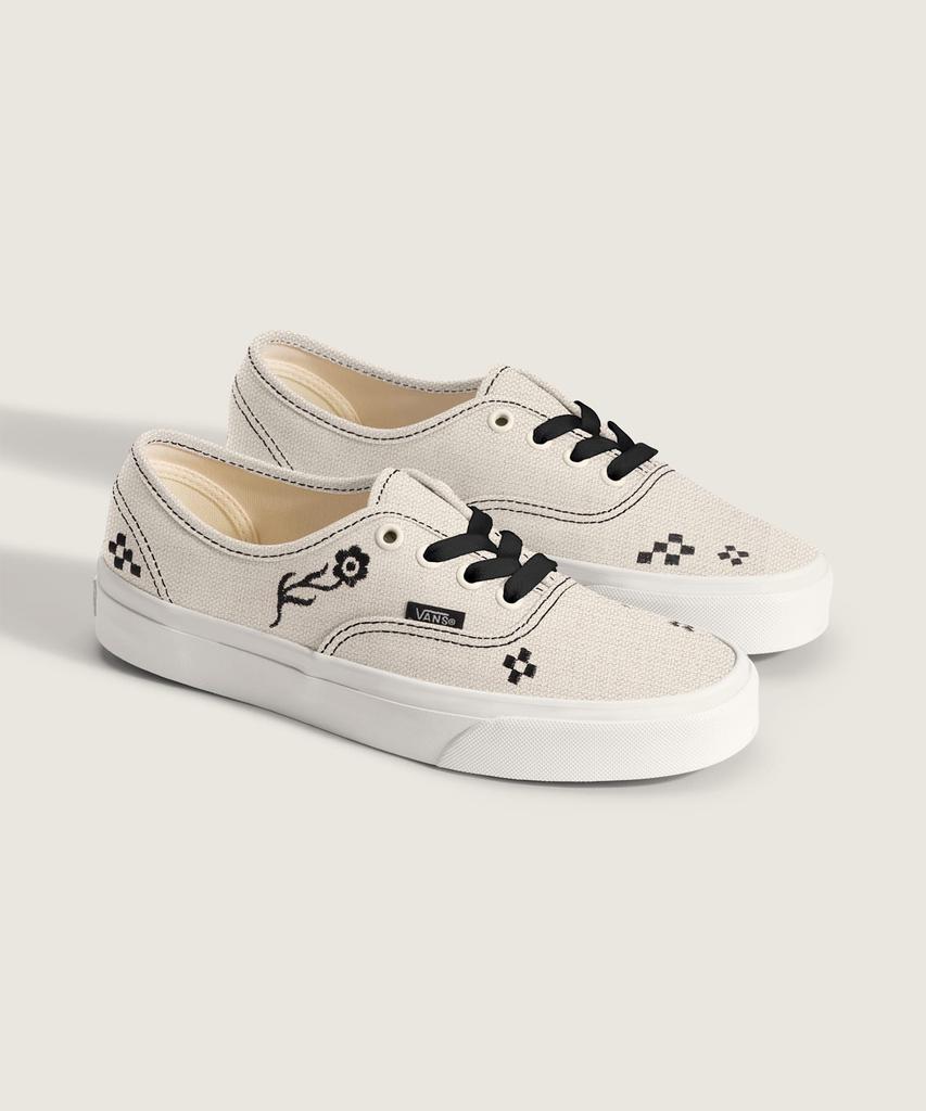 Vans Authentic - Вышитый Кремовый: Черный / Vn000D6Ge4O1