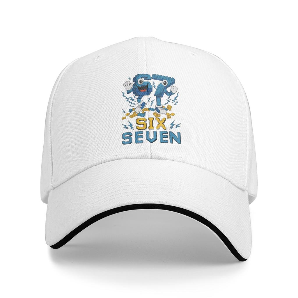 Funny Meme 67 Six Seven 6 7 Italian Brainrot Sun Baseball Cap Summer Male Design Hip Hop Hats Hot Sale Trendy Snapback Cap