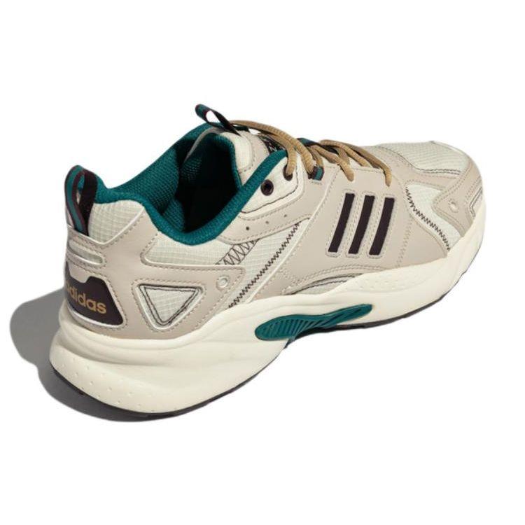 adidas Neo JZ Runner Mesh Удобные Нескользящие Прочные Низкие Кроссовки для Повседневной Носки Унисекс Светло-Серые GZ9608